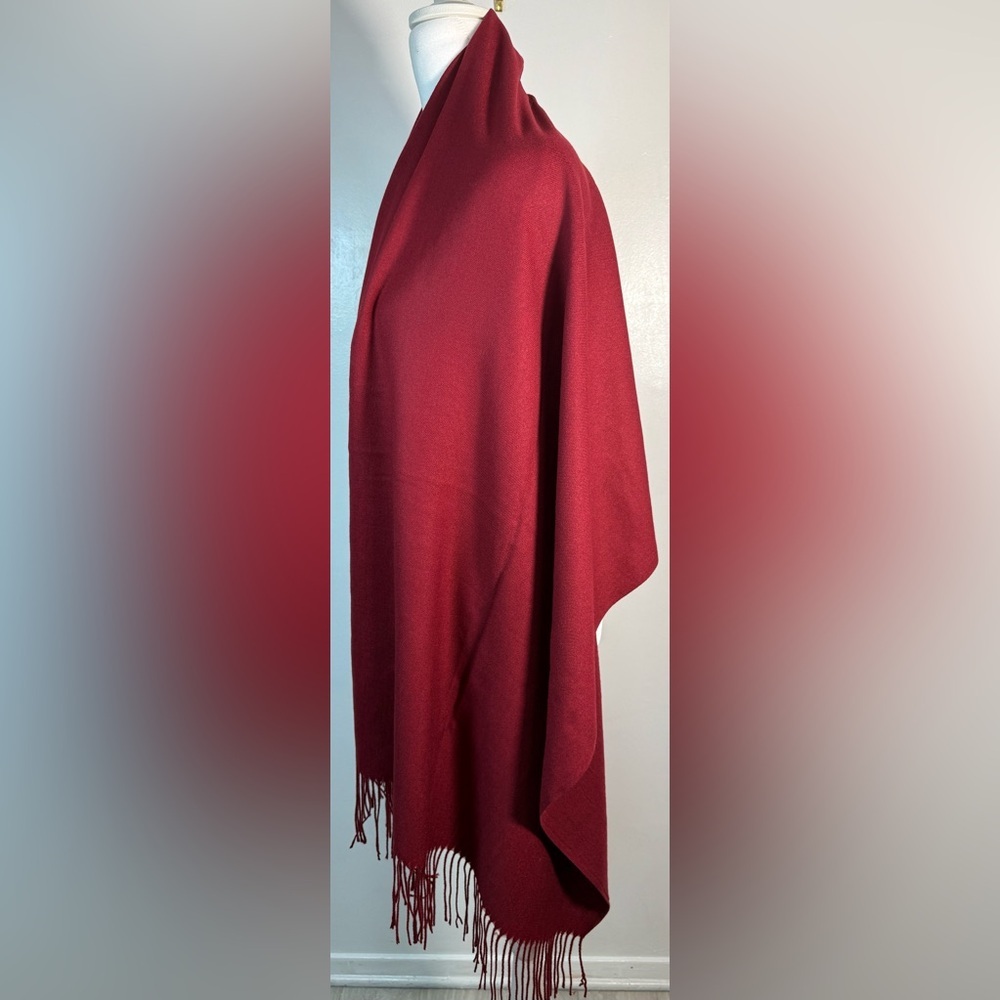 Rich Red Cashmere Fabric
